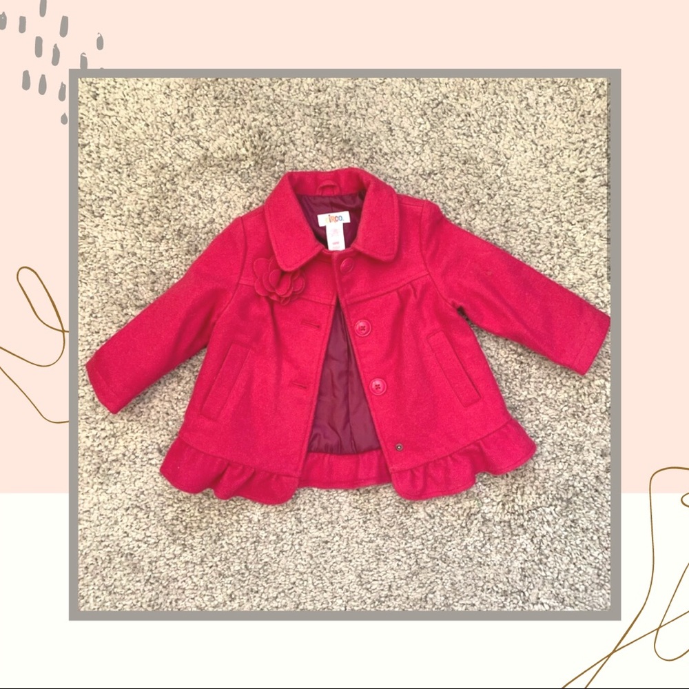 Baby girls 18M peacoat.